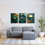 Wallity Set de Pinturas Decorativas de MDF Multicolor (3 Piezas)